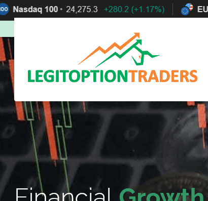 Legitoptiontraders Fake trading website