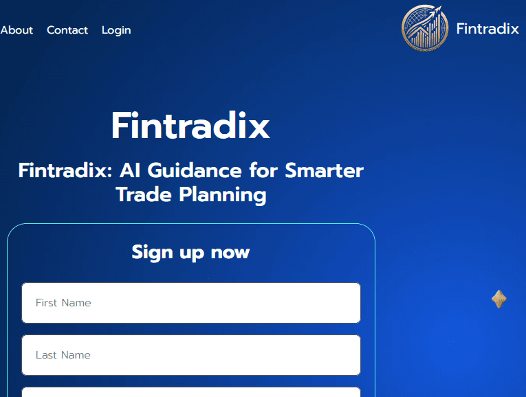 Fintradix Unauthorized trading app