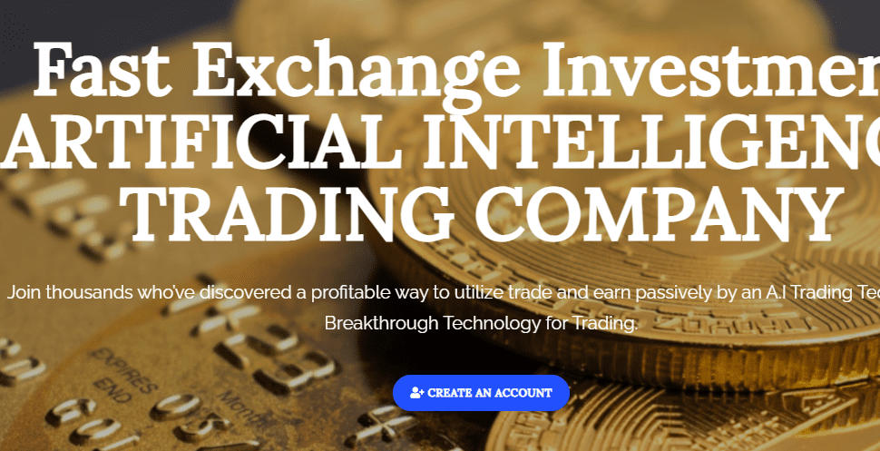 Fast Exchange Investment Unauthorized Trading Website