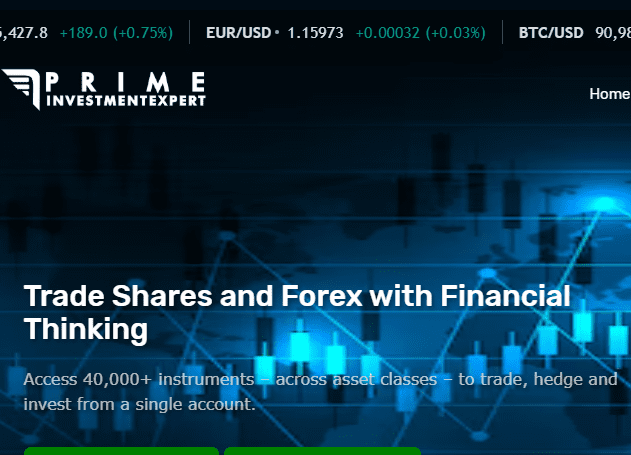 PRIME INVESTMENT EXPERT Fake Website