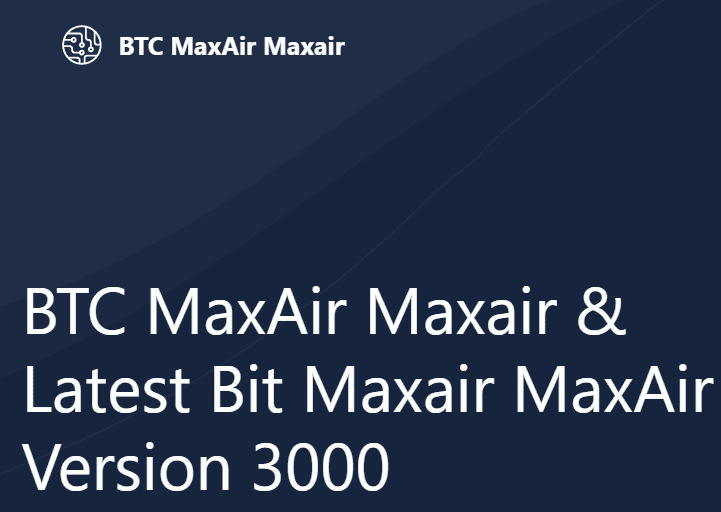 BTC Maxair 3000 Review